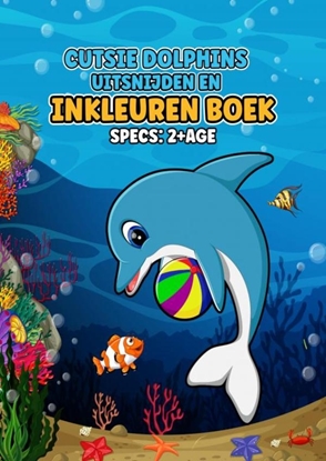 Afbeeldingen van Cutsie Dolphins cut out book