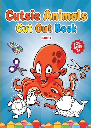 Afbeeldingen van Cutsie Animals - Cut out book