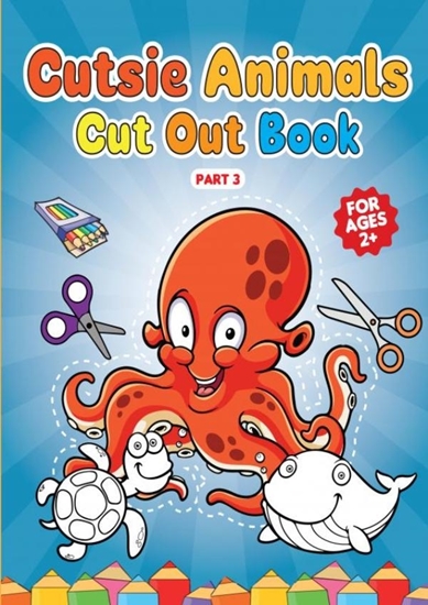 Afbeelding van Cutsie Animals - Cut out book