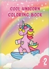 Afbeelding van Cool Unicorn coloring book
