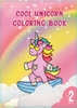 Afbeelding van Cool Unicorn coloring book