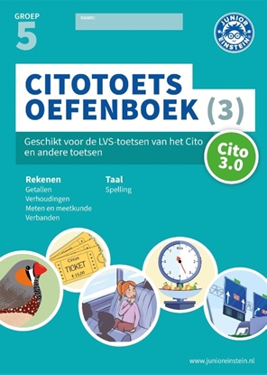 Afbeeldingen van Deel 3 Citotoets Oefenboek deel 3 groep 5