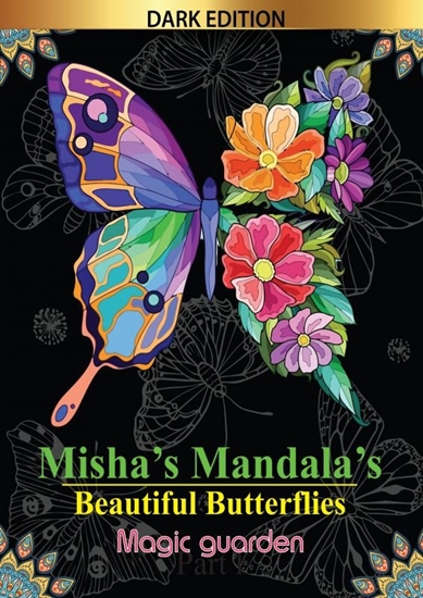 Afbeelding van Misha's mandala's: Beautiful butterflies Magic garden