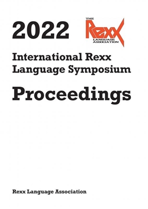 Afbeeldingen van International Rexx Language Symposium Proceedings 2022