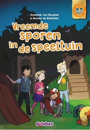 Afbeeldingen van Samen lezen Vreemde sporen in de speeltuin