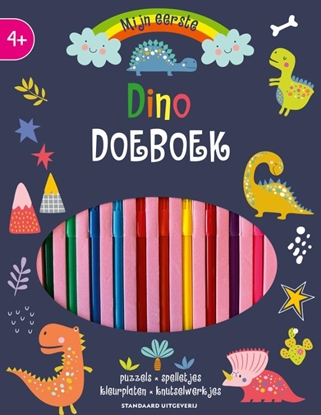 Afbeeldingen van Mijn eerste dino doeboek met stiften