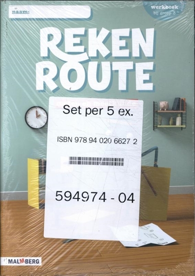 Afbeelding van Rekenroute (set 5 ex) groep 3 Werkboek