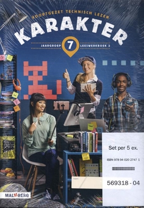 Afbeeldingen van Karakter (5 ex) groep 7 Leeswerkboek 2