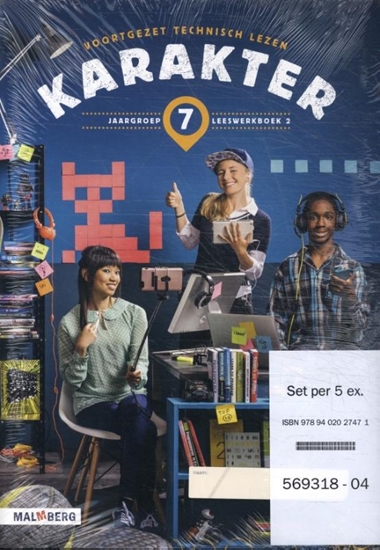 Afbeelding van Karakter (5 ex) groep 7 Leeswerkboek 2