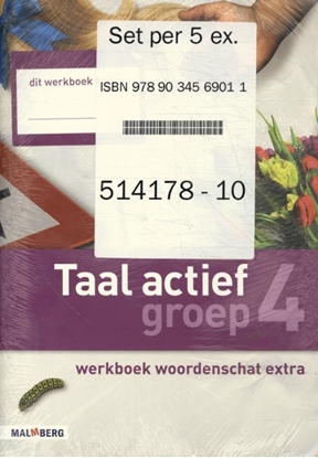 Afbeeldingen van Taal Actief set 5 ex. Groep 4 Woordenschat Werkboek
