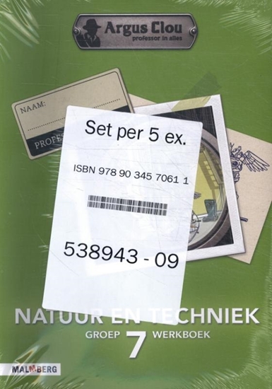 Afbeelding van Argus Clou 5ex. Natuur groep 7 Werkboek