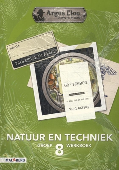 Afbeelding van Argus Clou 5ex. Natuur groep 8 Werkboek