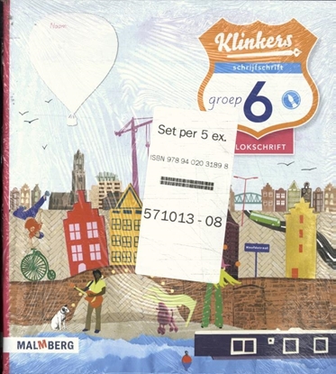 Afbeeldingen van Klinkers (set 5 ex) groep 6 Schrijfschrift
