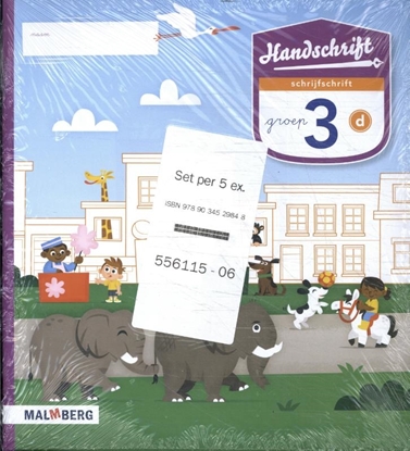 Afbeeldingen van Handschrift 3 (5 ex) groep 3 Schrijfschrift D