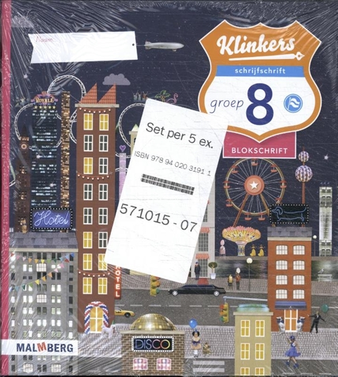 Afbeelding van Klinkers (5 ex) groep 8 schrijfschrift