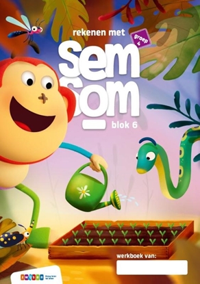 Afbeeldingen van Rekenen met Semsom Groep 4 blok 6 werkboek