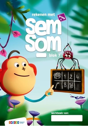 Afbeeldingen van Rekenen met Semsom Groep 4 blok 6 werkboek