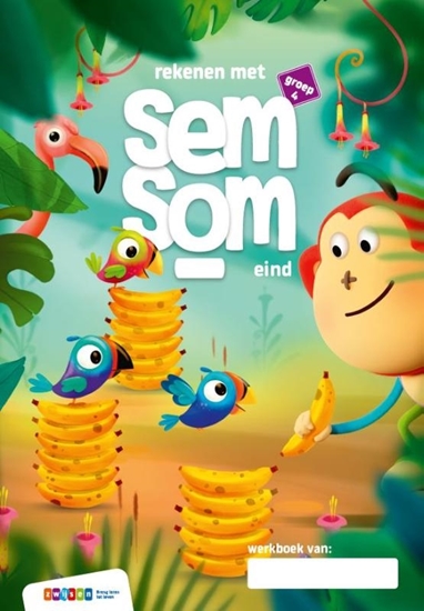 Afbeelding van Rekenen met Semsom Groep 4 eind werkboek