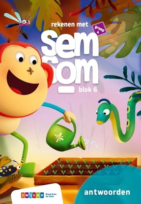 Afbeeldingen van Rekenen met Semsom Groep 4 blok 6 antwoordenboek