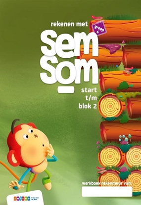 Afbeeldingen van Rekenen met Semsom Groep 4 start t/m blok 2 werkboek rekenmuur