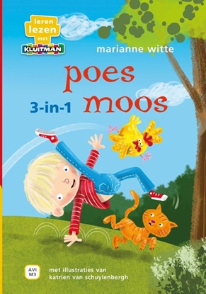 Afbeeldingen van Leren lezen met Kluitman poes moos 3-in-1