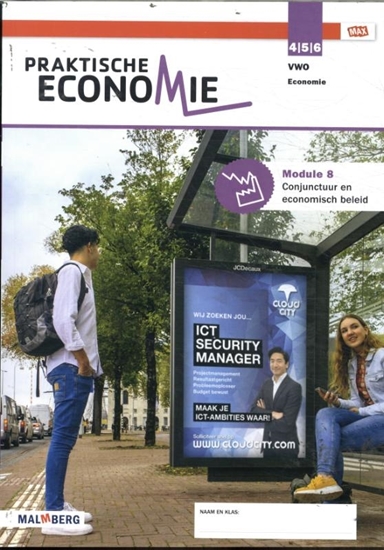 Afbeelding van Praktische Economie leerjaar4-5-6 vwo economie module 8 module
