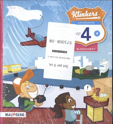 Afbeeldingen van Klinkers (set 5ex) Groep 4 Schrijfschrift A
