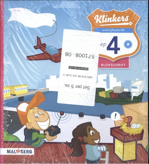 Afbeelding van Klinkers (set 5ex) Groep 4 Schrijfschrift A