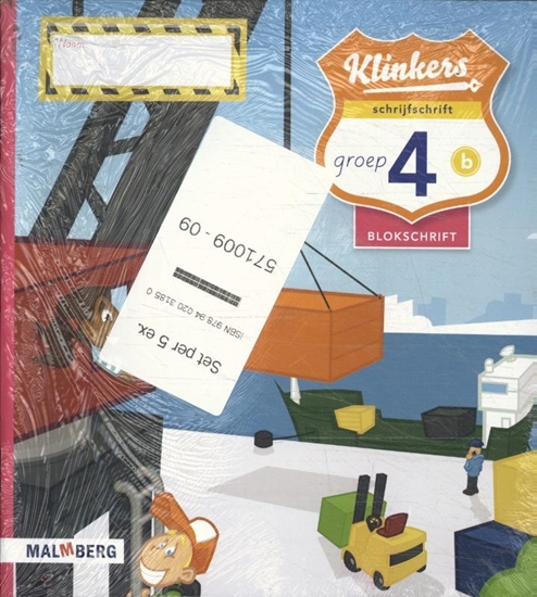 Afbeelding van Klinkers (set 5 ex) groep 4 schrijfschrift