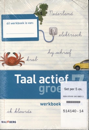 Afbeeldingen van Taal Actief (set 5 ex) Groep 7 Werkboek Spelling A