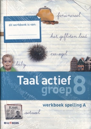 Afbeeldingen van Taal actief (set 5 ex) groep 8 spelling Werkboek