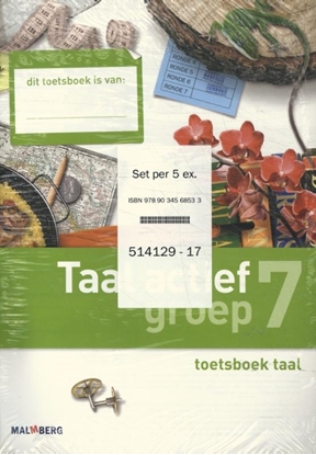 Afbeeldingen van Taal Actief set 5 ex Groep 7 Taal Toetsboek
