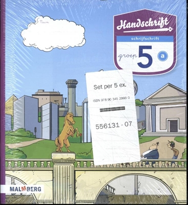 Afbeeldingen van Handschrift 3 (5 ex) groep 5 werkschrift A