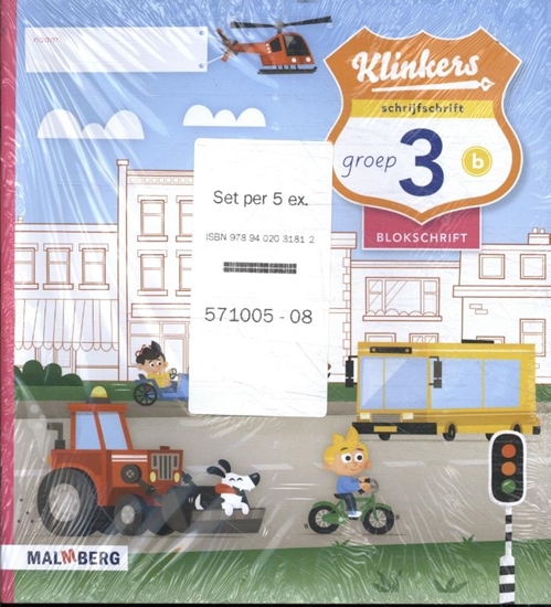 Afbeelding van Klinkers (5 ex) groep 3 Schrijfschrift