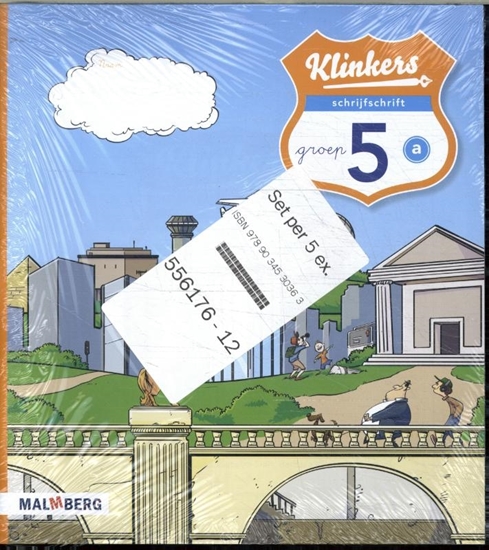Afbeelding van Klinkers (5ex) groep 5 Schrijfschrift A