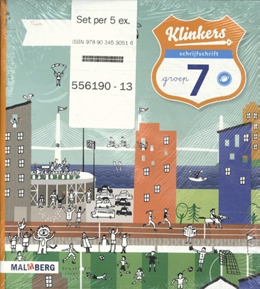 Afbeeldingen van Klinkers (set 5 ex) groep 7 schrijfschrift