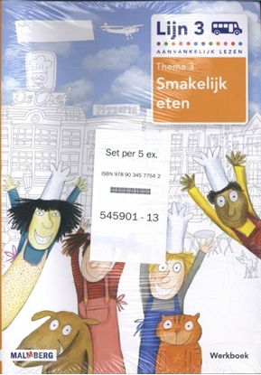 Afbeeldingen van Lijn 3 (5 ex) groep 3 thema 3 Smakelijk eten Werkboek