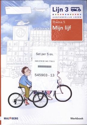 Afbeeldingen van Lijn 3 (5 ex) groep 3 thema 5 Mijn lijf Werkboek