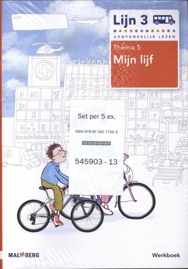 Afbeelding van Lijn 3 (5 ex) groep 3 thema 5 Mijn lijf Werkboek