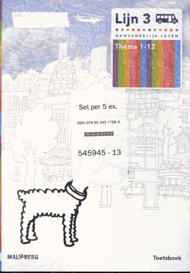 Afbeelding van Lijn 3 (set 5 ex) groep 3 Toetsboek