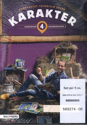 Afbeeldingen van Karakter Groep 4 Leeswerkboek 4