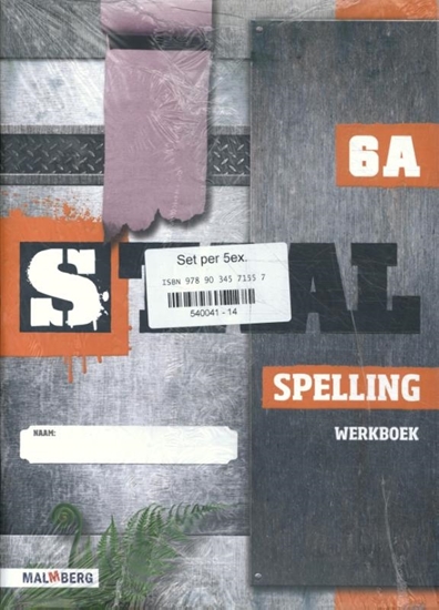 Afbeelding van Staal spelling (set 5 ex) groep 6 werkboek a