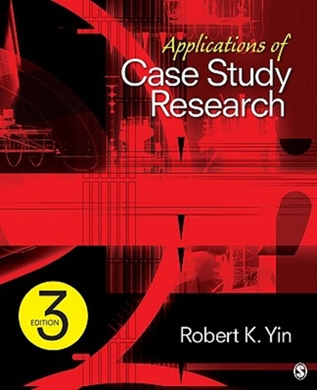 Afbeelding van Applications of Case Study Research