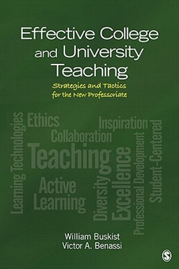 Afbeelding van Effective College and University Teaching: Strategies and Tactics for the New Professoriate