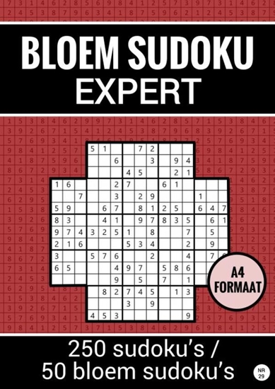 Afbeelding van Bloem Sudoku - Expert - 250 Sudoku's / 50 Bloem Sudoku's - nr. 29