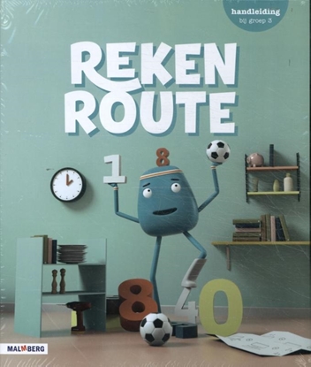 Afbeeldingen van Rekenroute groep 3 Handleiding