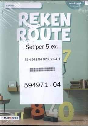 Afbeeldingen van Rekenroute (set 5 ex) groep 3 Werkboek