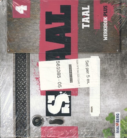 Afbeelding van Staal (set 5 ex) taal groep 4 werkboek plus