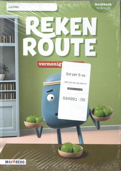 Afbeelding van Rekenroute Groep 5 Werkboek