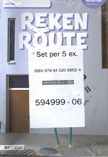 Afbeelding van Rekenroute groep 6 Werkboek